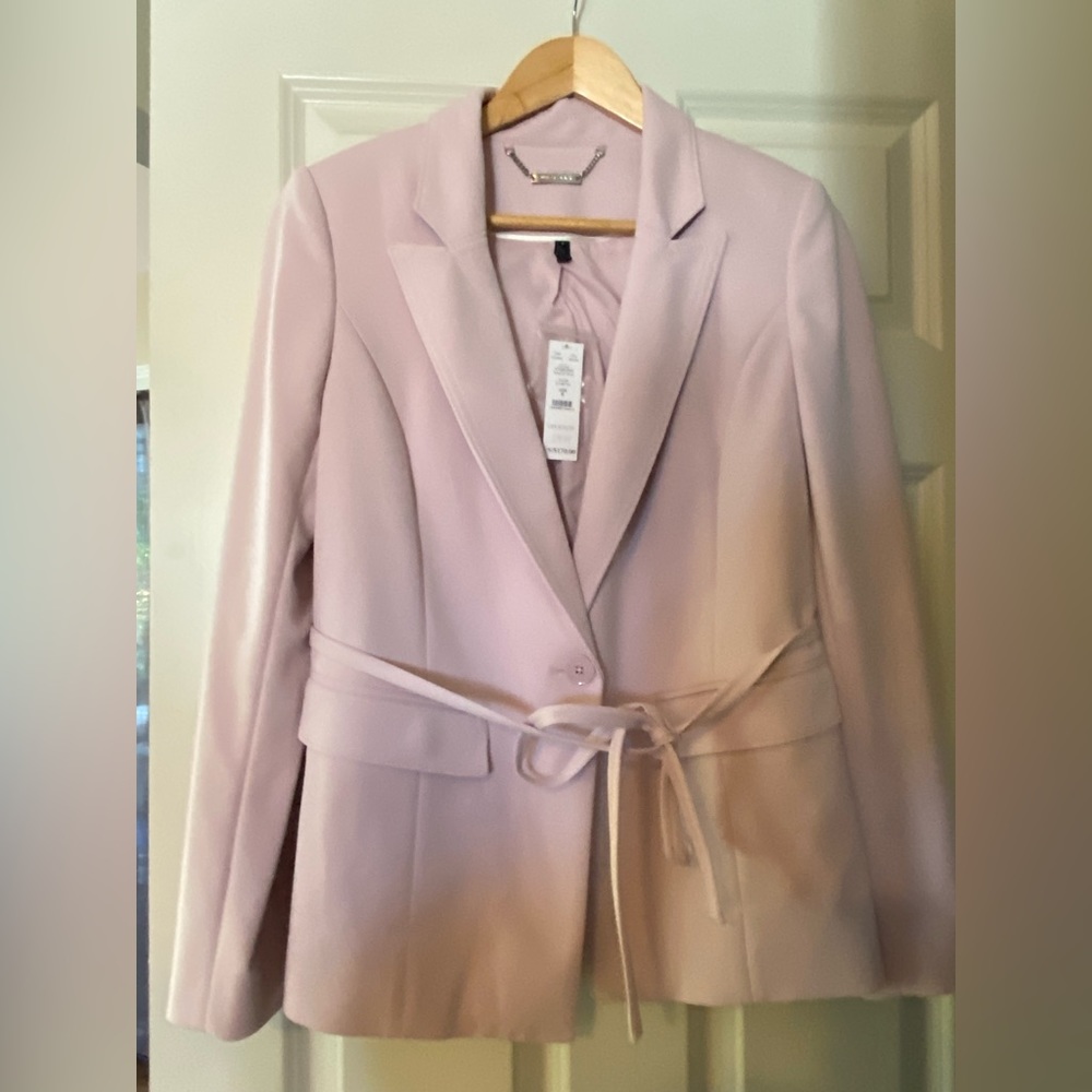 WHBM size 8 lilac blazer
